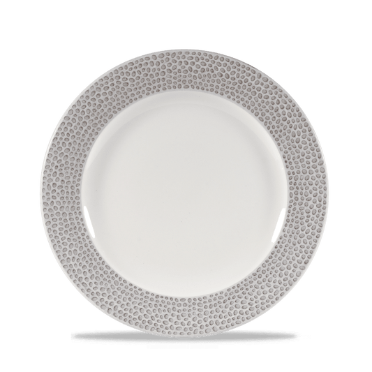 Isla Spinwash Shale Grey Plate 8 1/4" Box of 12 (3-5 Working Days Delivery)