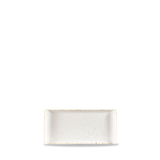 Stonecast Hints Barley White Rectangle Buffet Tray 12" Box of 6 (3-5 Working Days Delivery)