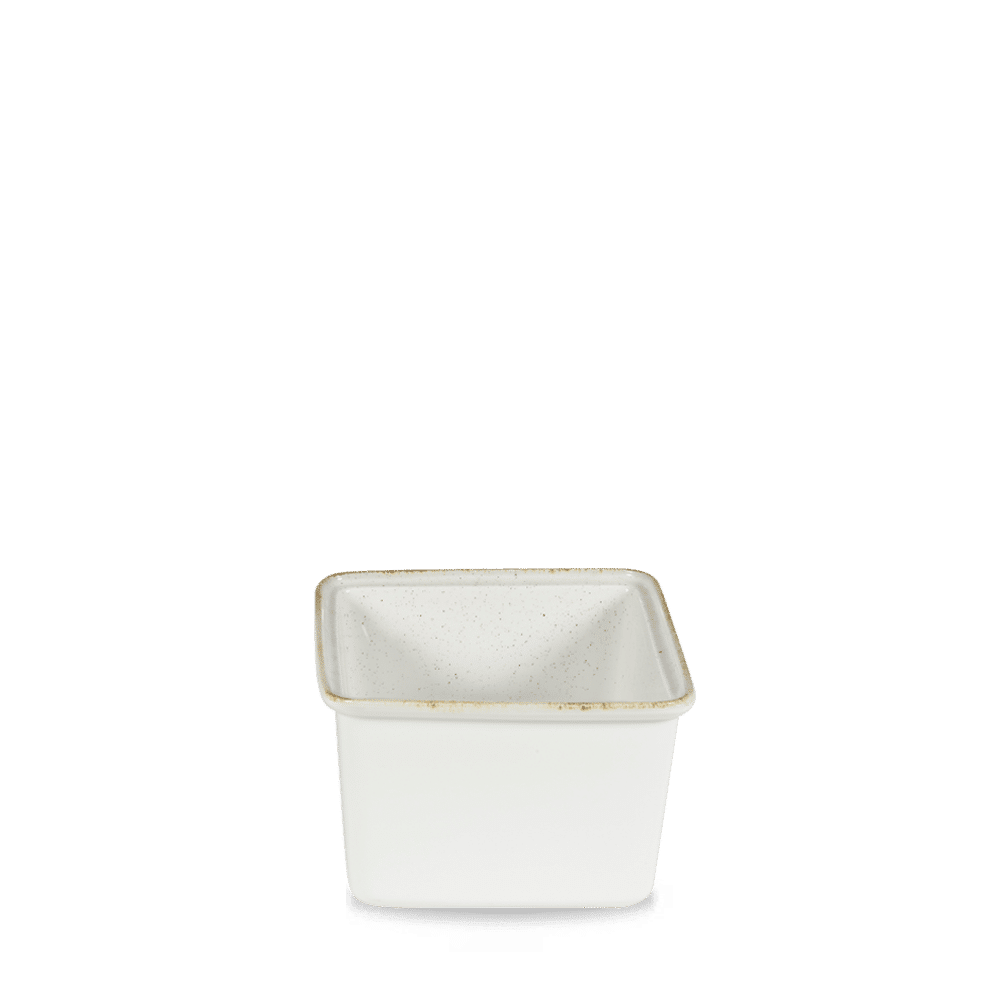 Stonecast Hints Barley White  Small Casserole Dish 7X6 1/2X4 1/2" Box 4