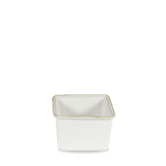 Stonecast Hints Barley White Small Casserole Dish 7X6 1/2X4 1/2" Box of 4 (3-5 Working Days Delivery)