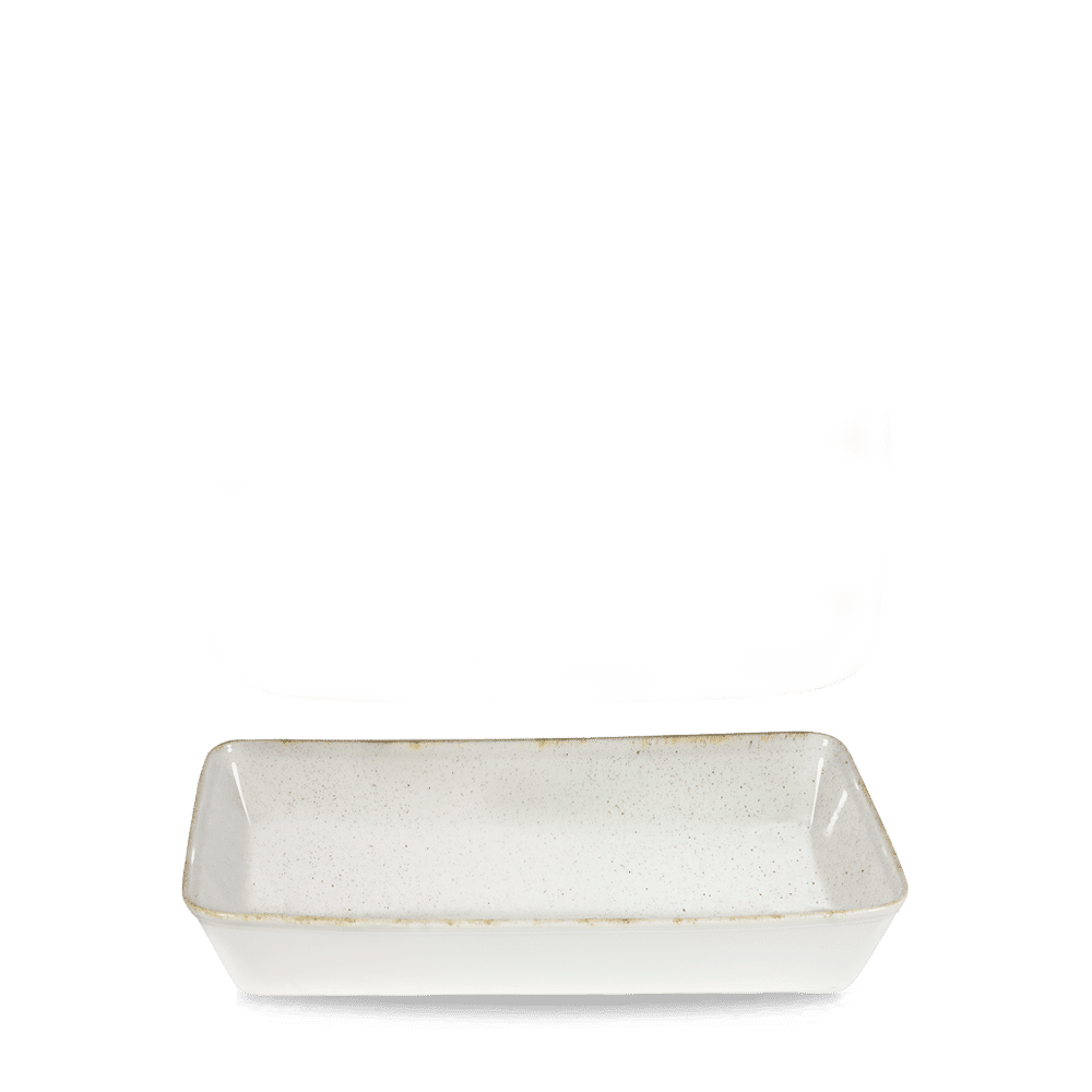 Stonecast Hints Barley White  Rectangle Baking Tray 15X10X2 1/2" Box 4