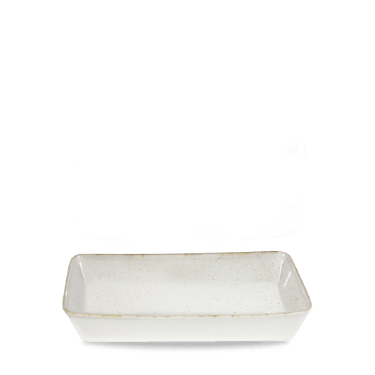 Stonecast Hints Barley White Rectangle Baking Tray 15X10X2 1/2" Box of 4 (3-5 Working Days Delivery)