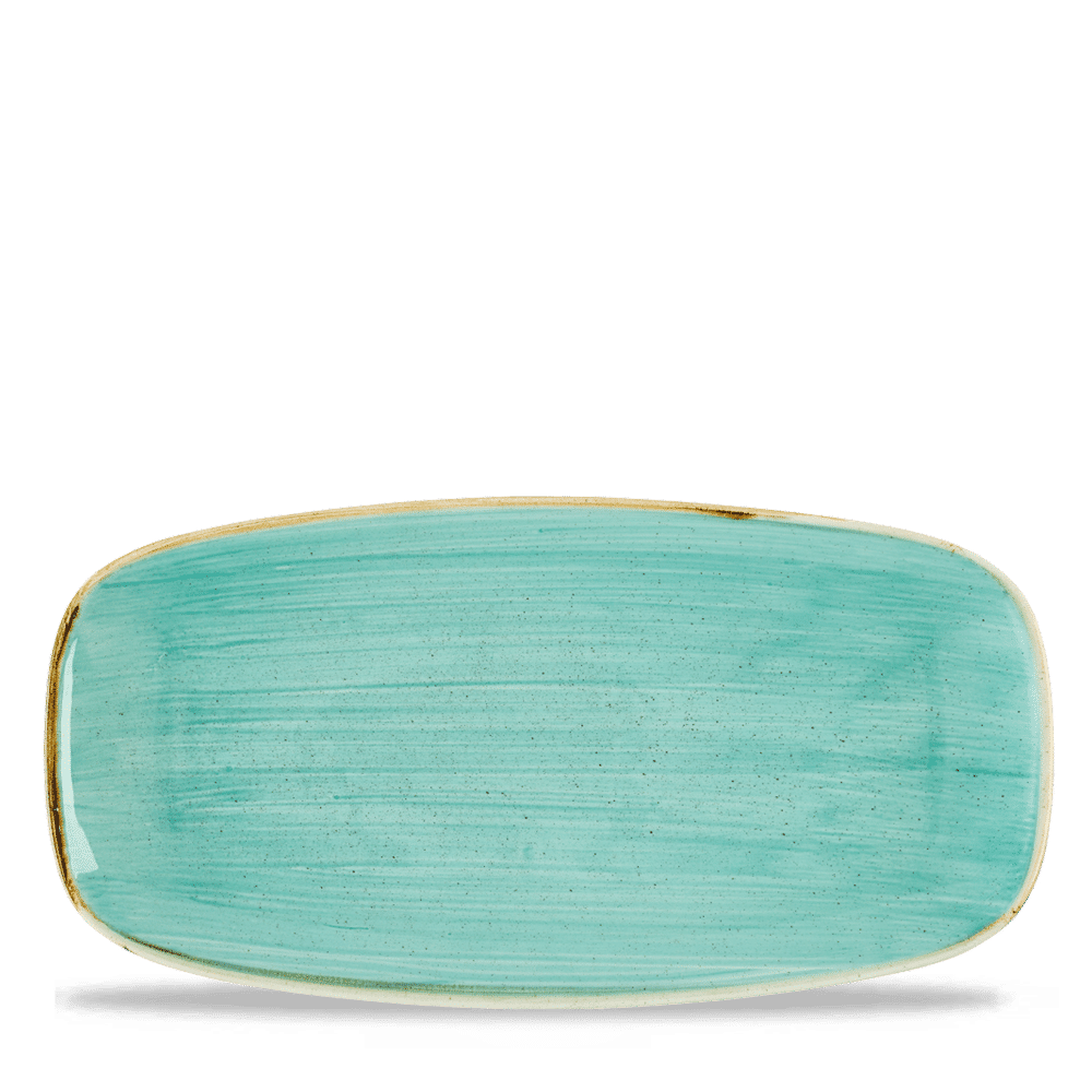 Stonecast Mint  Chefs Oblong Plate 11 3/4X6" Box 12