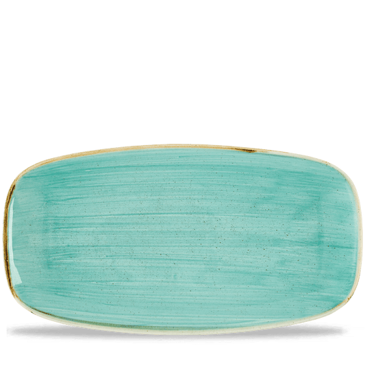 Stonecast Mint Chefs Oblong Plate 13 7/8X7 3/8" Box of 6 (3-5 Working Days Delivery)