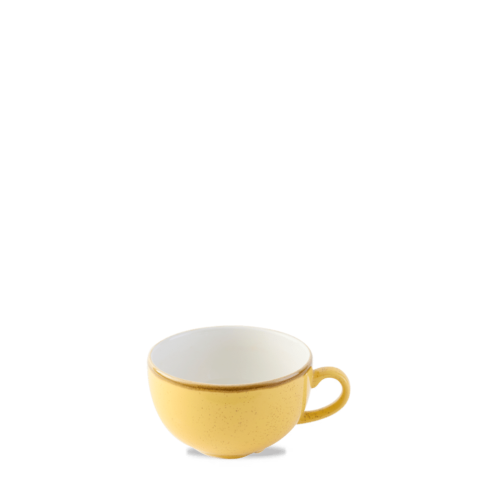 Stonecast Mustard  Cappuccino Cup 8Oz Box 12