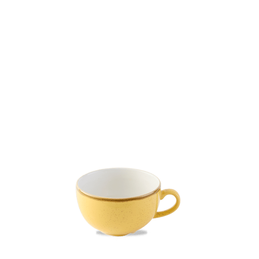Stonecast Mustard Cappuccino Cup 8Oz Box of 12 (3-5 Working Days Delivery)