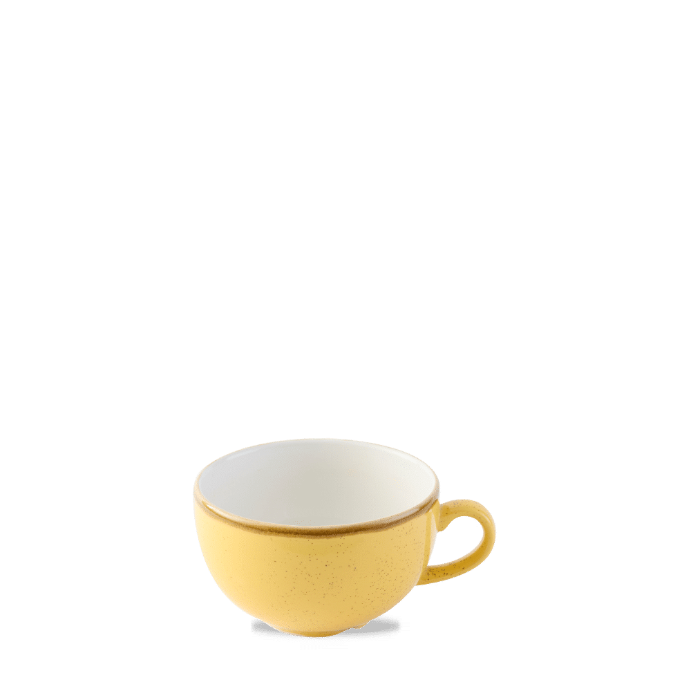 Stonecast Mustard  Cappuccino Cup 12Oz Box 12