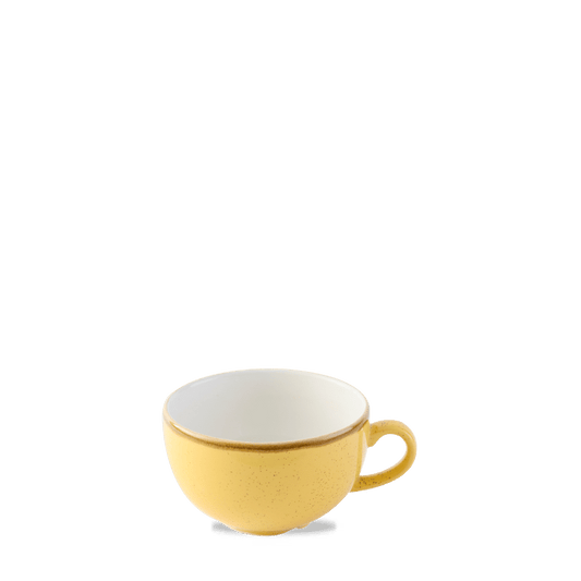 Stonecast Mustard Cappuccino Cup 12Oz Box of 12 (3-5 Working Days Delivery)