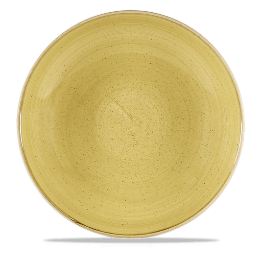 Stonecast Mustard Coupe Large Bowl 12" Box of 6 (3-5 Working Days Delivery)