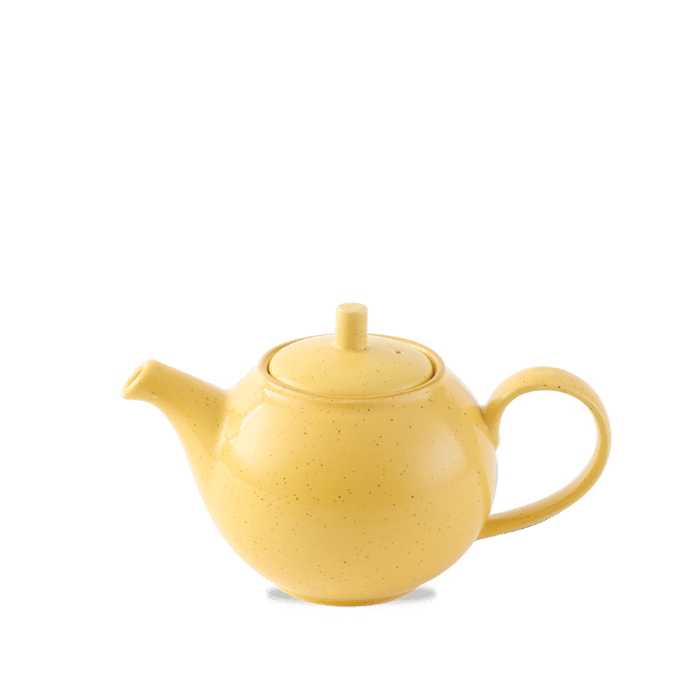 Stonecast Mustard  Beverage Pot 15Oz Box 4