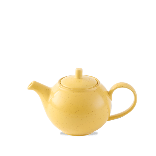 Stonecast Mustard Beverage Pot 15Oz Box of 4 (3-5 Working Days Delivery)