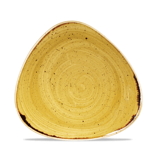 Stonecast Mustard Lotus Plate 9 5/8" Box of 12 (3-5 Working Days Delivery)