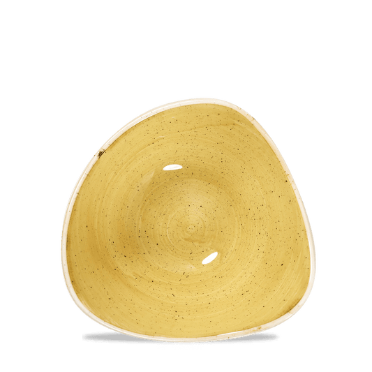 Stonecast Mustard Lotus Bowl 15.3Cm Box of 12 (3-5 Working Days Delivery)