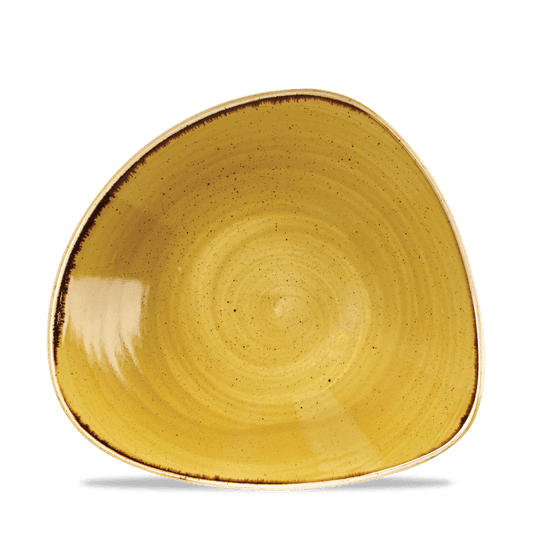 Stonecast Mustard Lotus Bowl 23.5Cm Box of 12 (3-5 Working Days Delivery)