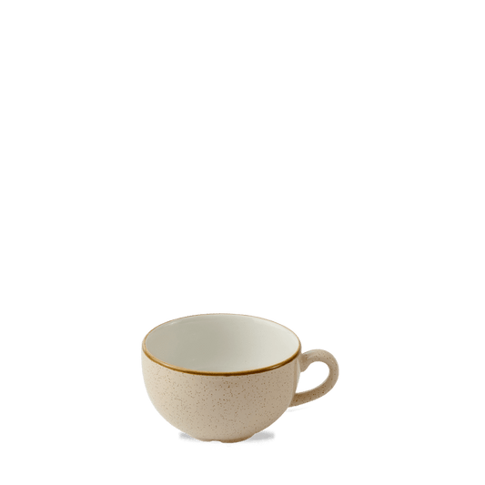Stonecast Nutmeg Cream Cafe Cappuccino Cup 8Oz Box of 12 (3-5 Working Days Delivery)