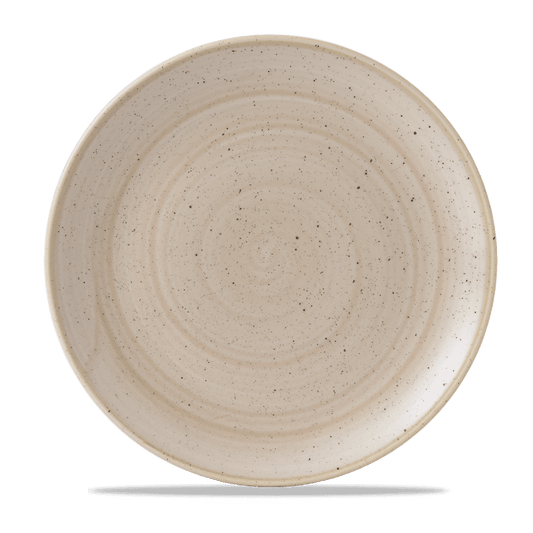 Stonecast Nutmeg Cream Evolve Coupe Plate 11.25" Box of 12 (3-5 Working Days Delivery)