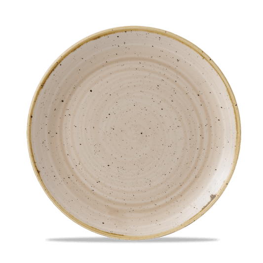 Stonecast Nutmeg Cream Evolve Coupe Plate 8.67" Box of 12 (3-5 Working Days Delivery)