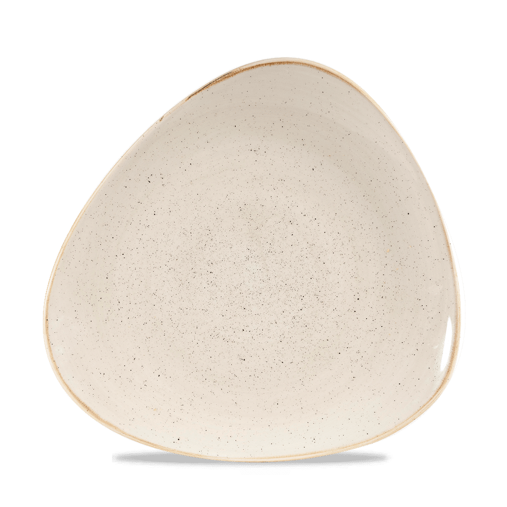 Stonecast Nutmeg Cream Lotus Plate 11 1/4" Box 12