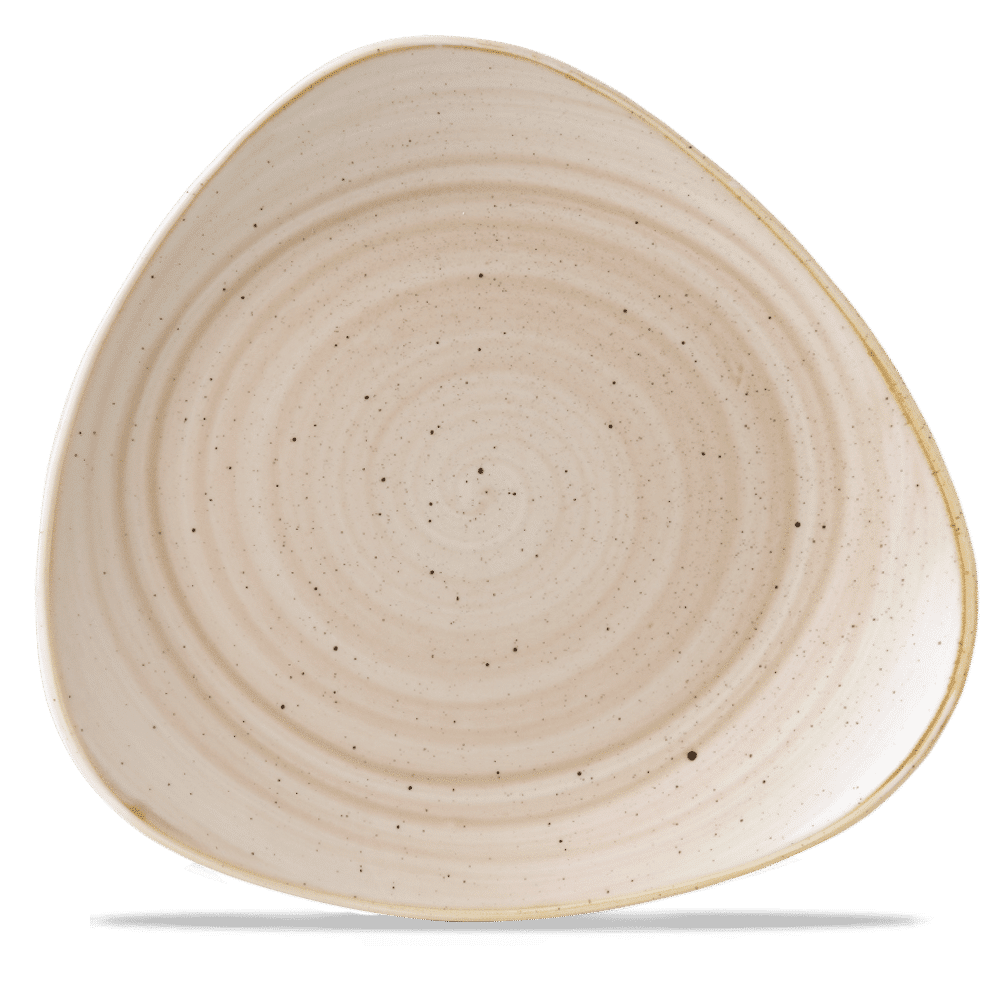 Stonecast Nutmeg Cream Lotus Plate 12" Box 6