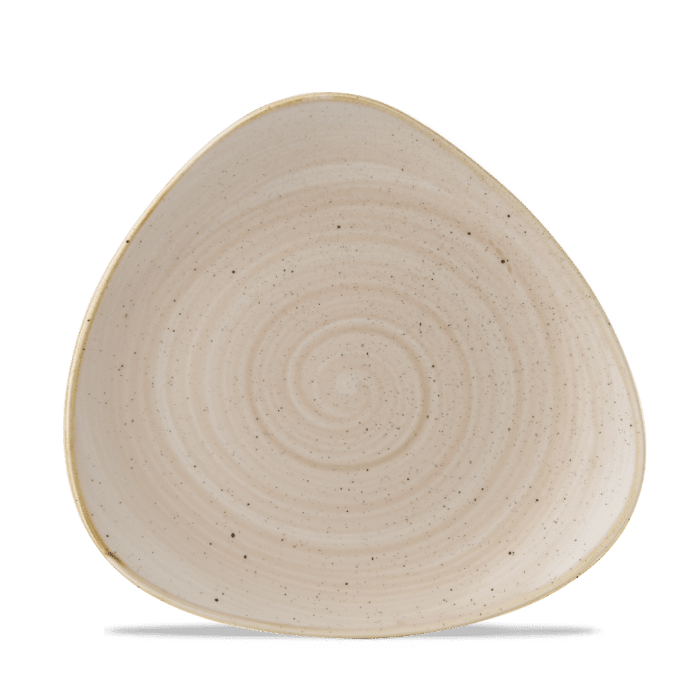 Stonecast Nutmeg Cream Lotus Plate 9 5/8" Box 12