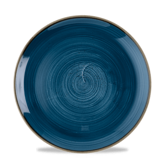 Stonecast Java Blue Evolve Coupe Plate 10.25" Box of 12 (3-5 Working Days Delivery)