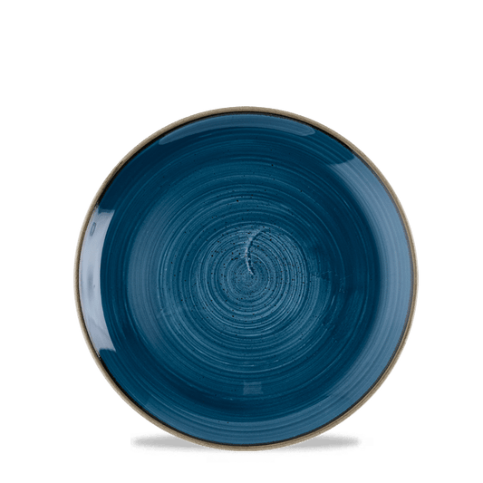 Stonecast Java Blue Evolve Coupe Plate 6.5" Box of 12 (3-5 Working Days Delivery)
