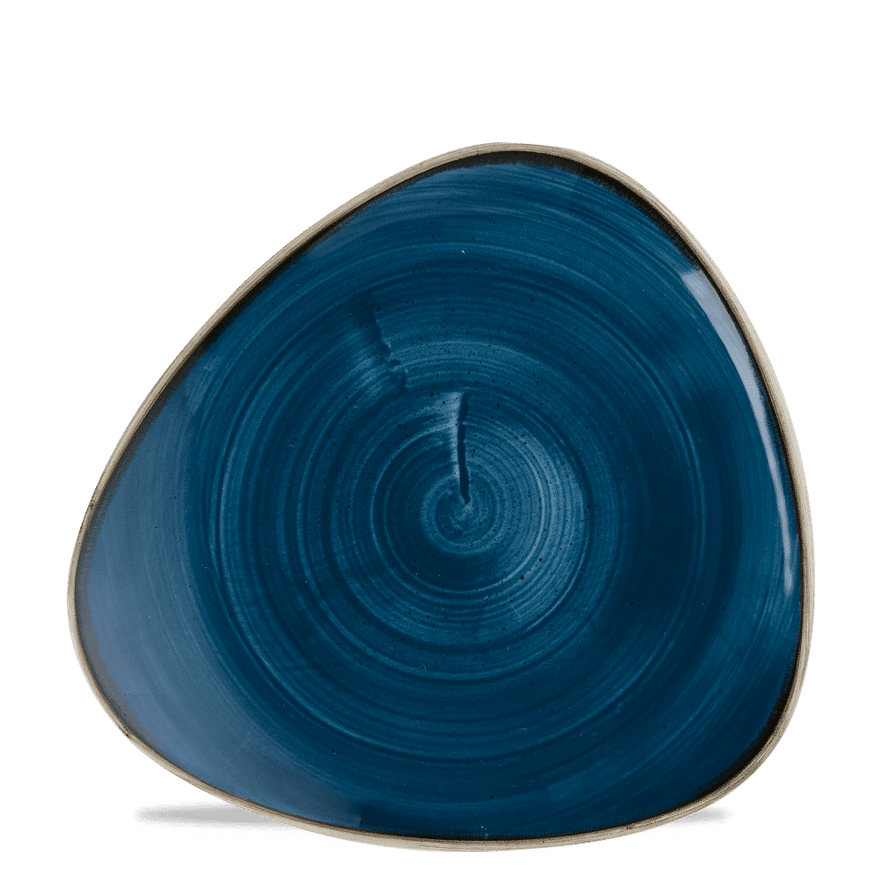 Stonecast Java Blue Lotus Plate 9 5/8" Box 12