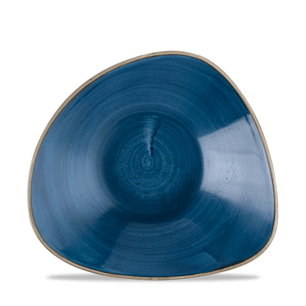 Stonecast Java Blue Lotus Bowl 9" Box 12