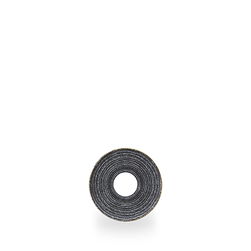 Studio Prints Charcoal Black  Espresso Saucer 4.5" Box 12