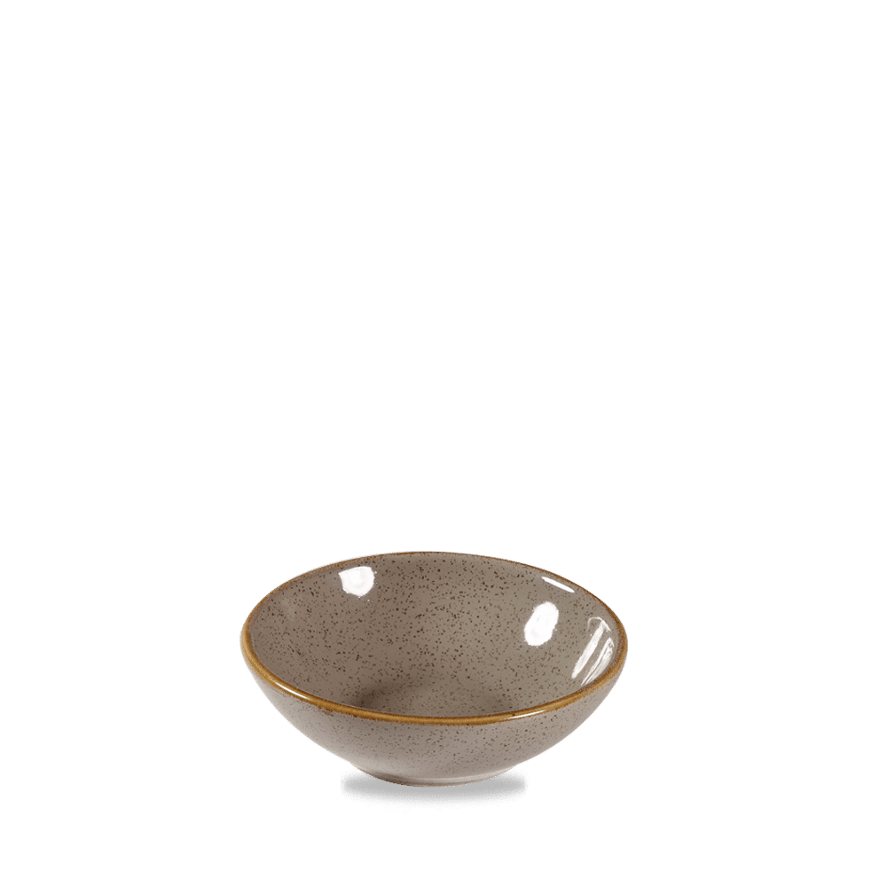 Stonecast Grey  Shallow Bowl 9Oz Box 12