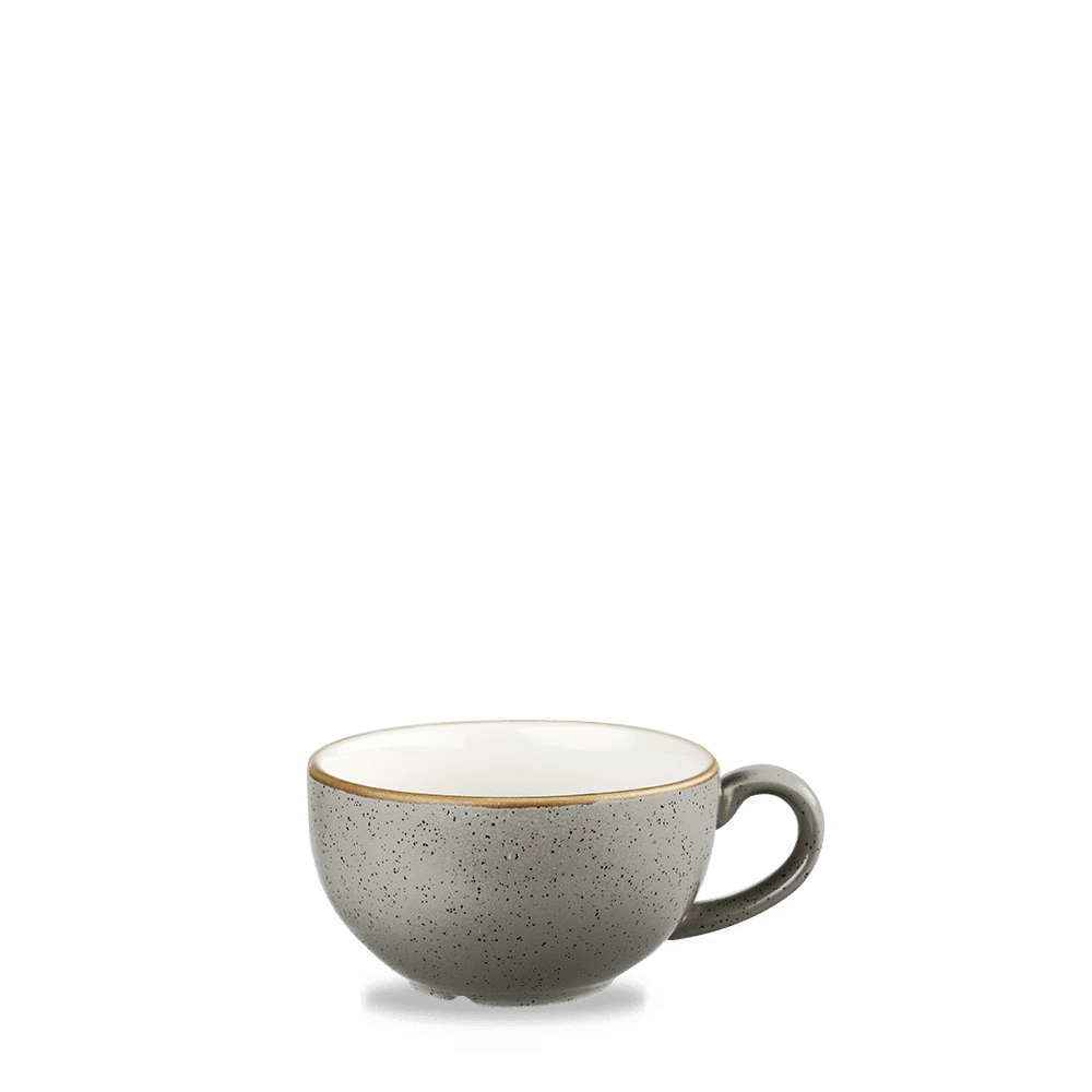 Stonecast Grey  Cappuccino Cup 34Cl Box 12