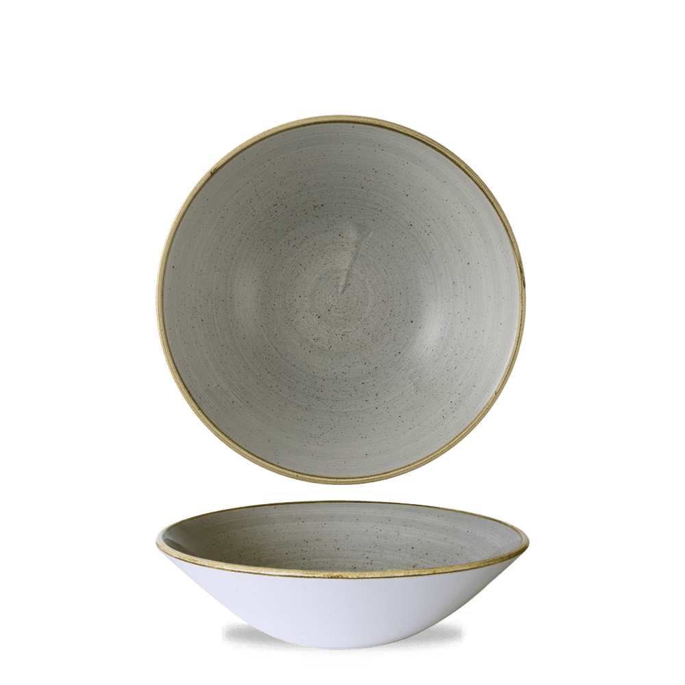 Stonecast Grey Evolve Deep Coupe Bowl 7 1/2" Box 6
