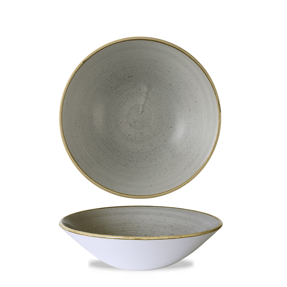 Stonecast Grey Evolve Deep Coupe Bowl 8 2/3" Box 6