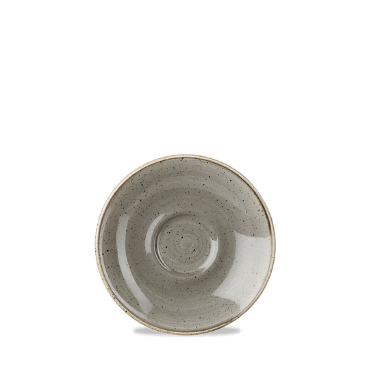 Stonecast Grey Espresso Saucer 11.8Cm Box of 12 (3-5 Working Days Delivery)