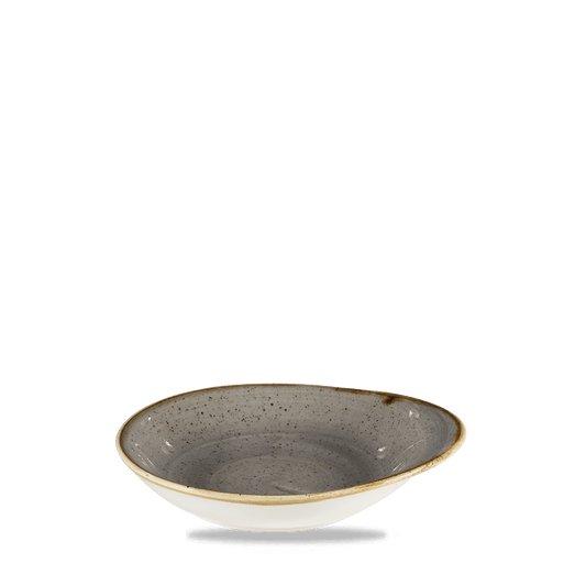 Stonecast Grey Round Dish 6 3/8X5 5/8" Box of 12 (3-5 Working Days Delivery)