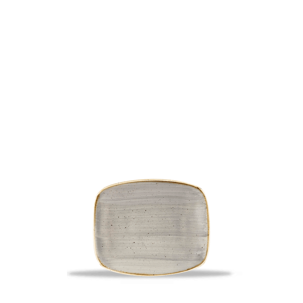 Stonecast Grey Oblong Chefs Plate 6 X 5" Box 12