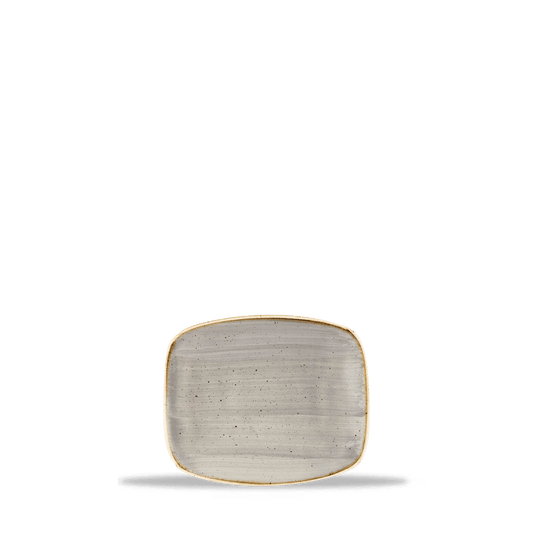 Stonecast Grey Oblong Chefs Plate 6 X 5" Box of 12 (3-5 Working Days Delivery)