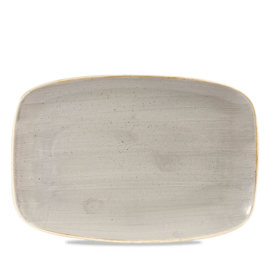 Stonecast Grey Oblong Chefs Plate 12 X 7 4/5" Box of 6 (3-5 Working Days Delivery)