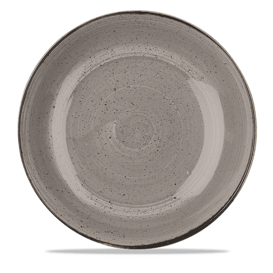 Stonecast Grey Coupe Large Bowl 31Cm Box of 6 (3-5 Working Days Delivery)