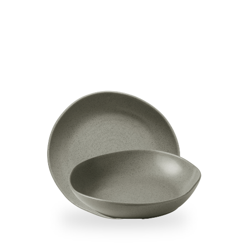 Stonecast Grey Natural Organic Deep Bowl 8 1/2" Box 6