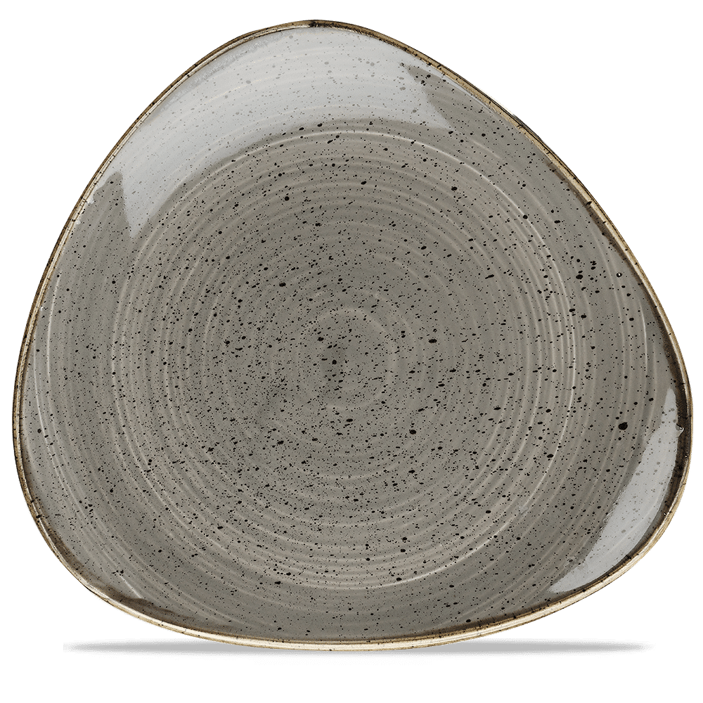 Stonecast Grey Lotus Plate  Box 6