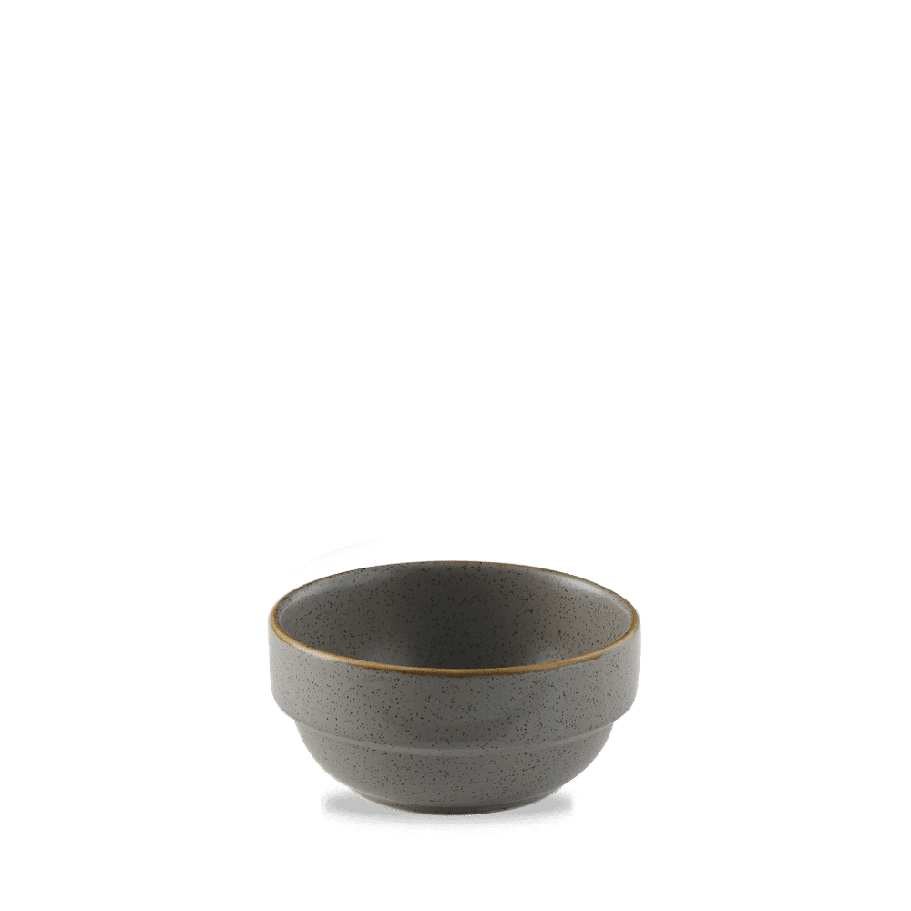 Stonecast Grey Profile Stacking Bowl 12.6Oz Box 6