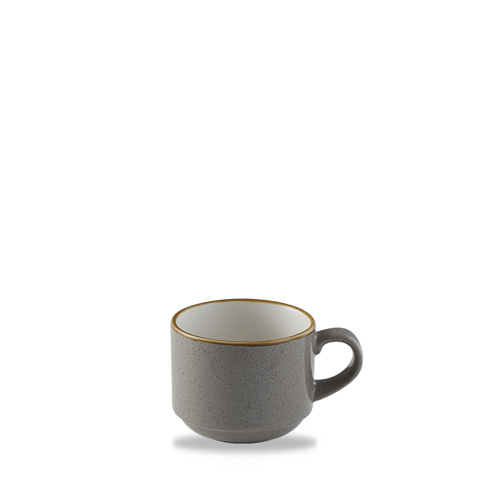 Stonecast Grey Profile Stacking Cup 8Oz Box 12