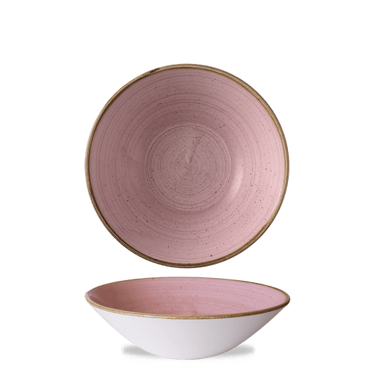 Stonecast Petal Pink Evolve Deep Coupe Bowl 7 1/2" Box of 6 (3-5 Working Days Delivery)