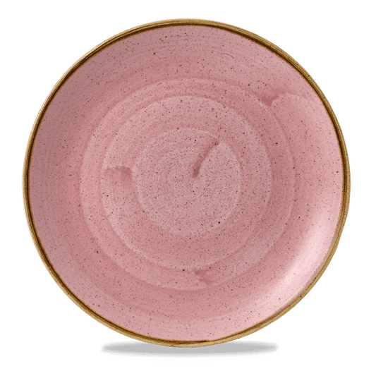 Stonecast Petal Pink Evolve Coupe Plate 10.25" Box of 12 (3-5 Working Days Delivery)