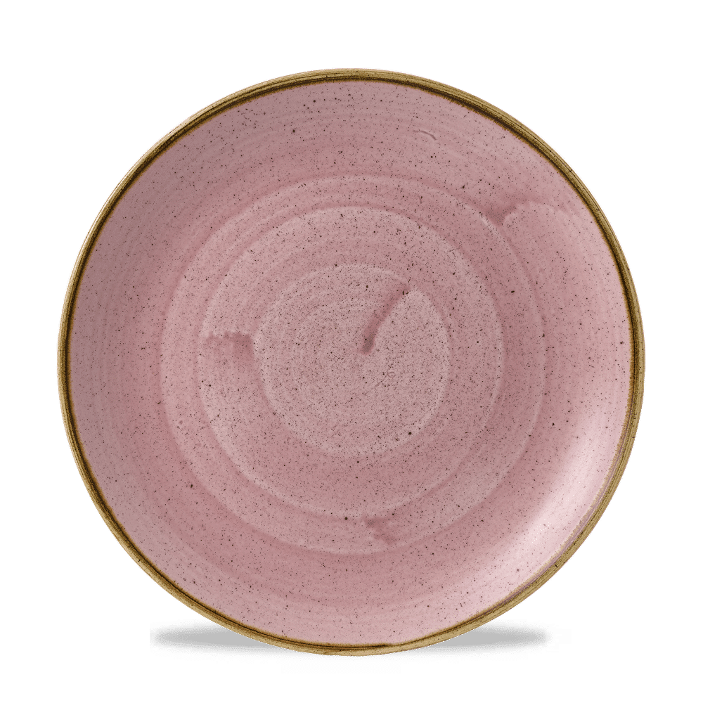 Stonecast Petal Pink Evolve Coupe Plate 10 5/8" Box 12