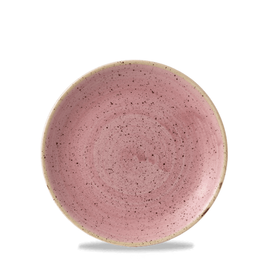 Stonecast Petal Pink Evolve Coupe Plate 6.5" Box of 12 (3-5 Working Days Delivery)