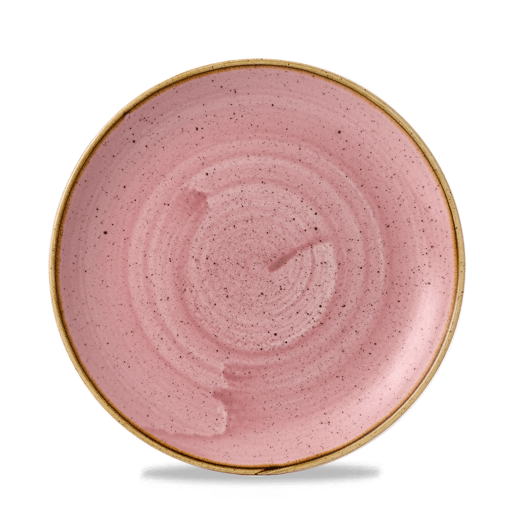 Stonecast Petal Pink Evolve Coupe Plate 8.67" Box 12
