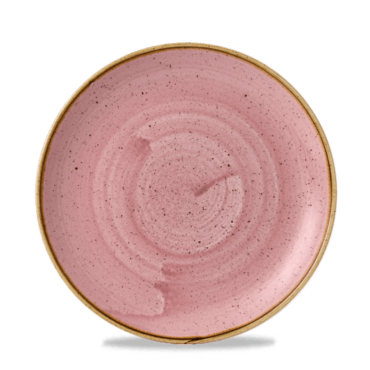 Stonecast Petal Pink Evolve Coupe Plate 8.67" Box of 12 (3-5 Working Days Delivery)