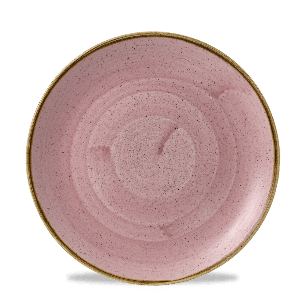 Stonecast Petal Pink Evolve Coupe Plate 9" Box 12